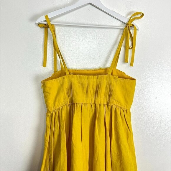 ULLA JOHNSON Laetitia Dress in Sunsprite Size US 2 - Picture 8 of 12